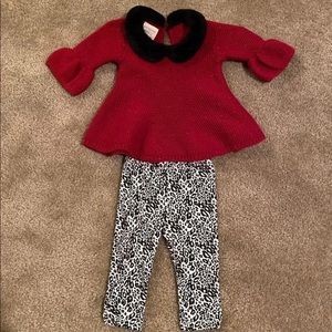First Impressions 2 piece outfit 3-6mo